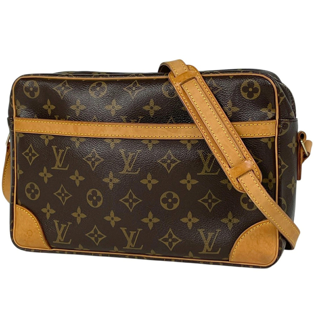 Louis Vuitton Trocadero Shoulder Bag Monogram Brown